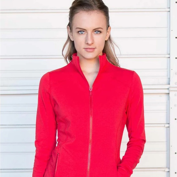 Move Society Red Company Lightweight Jacket ♥️ - Picture 2 of 8